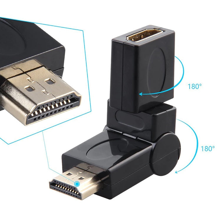 HDMI 360度轉接頭 可選公對母或母對母