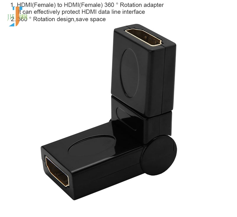 HDMI 360度轉接頭 可選公對母或母對母