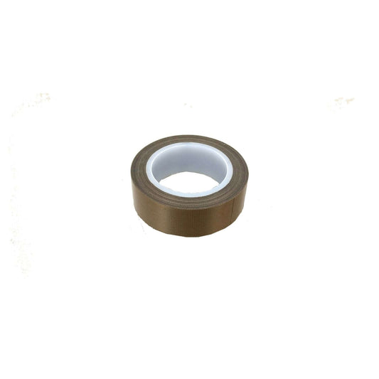High-Temperature Teflon (PTFE) adhesive tape roll 19mm x 10m, ideal for sealing and insulation applications.