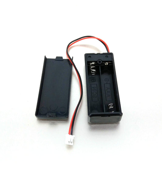 micro:bit 2xAAA battery holder with JST connector and switch