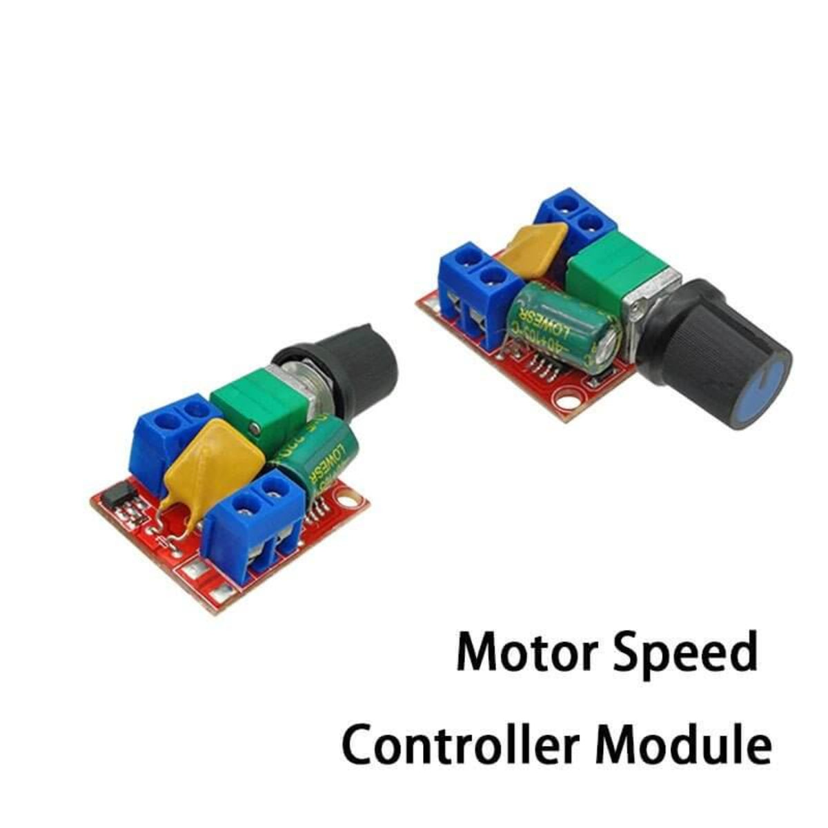 Speed Control Module Ruda Motor 5-35V 5A Mini DC Motor Speed Controller | 90W PWM Module