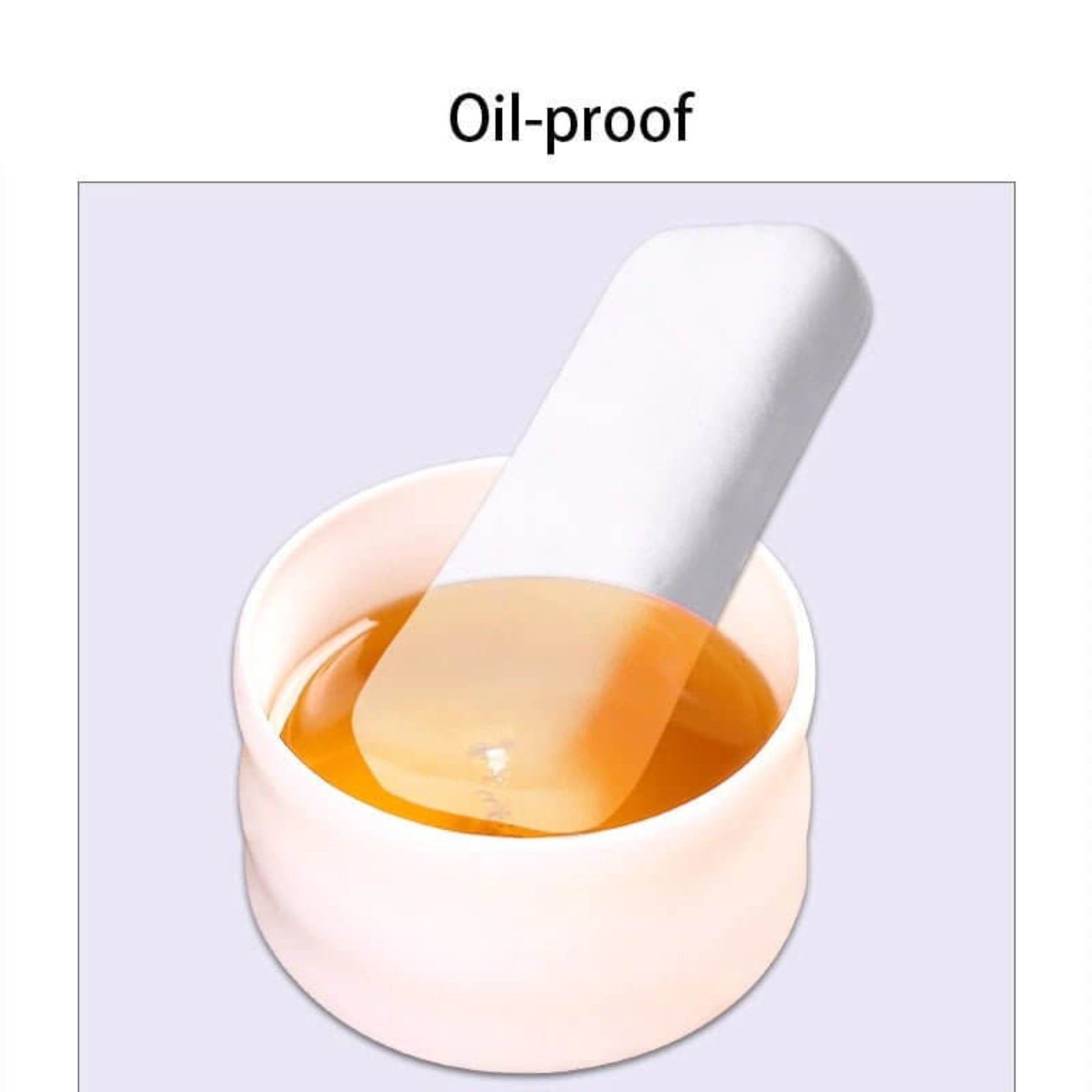 Oil-proof sealing clay in a pot with a spatula, ideal for waterproof applications and home repairs.