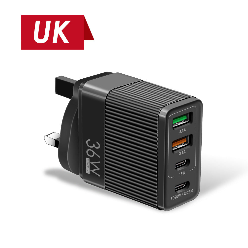 PD+QC3.0 USB Charger 36w