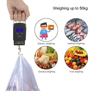 Portable Electronic Scale LCD Display