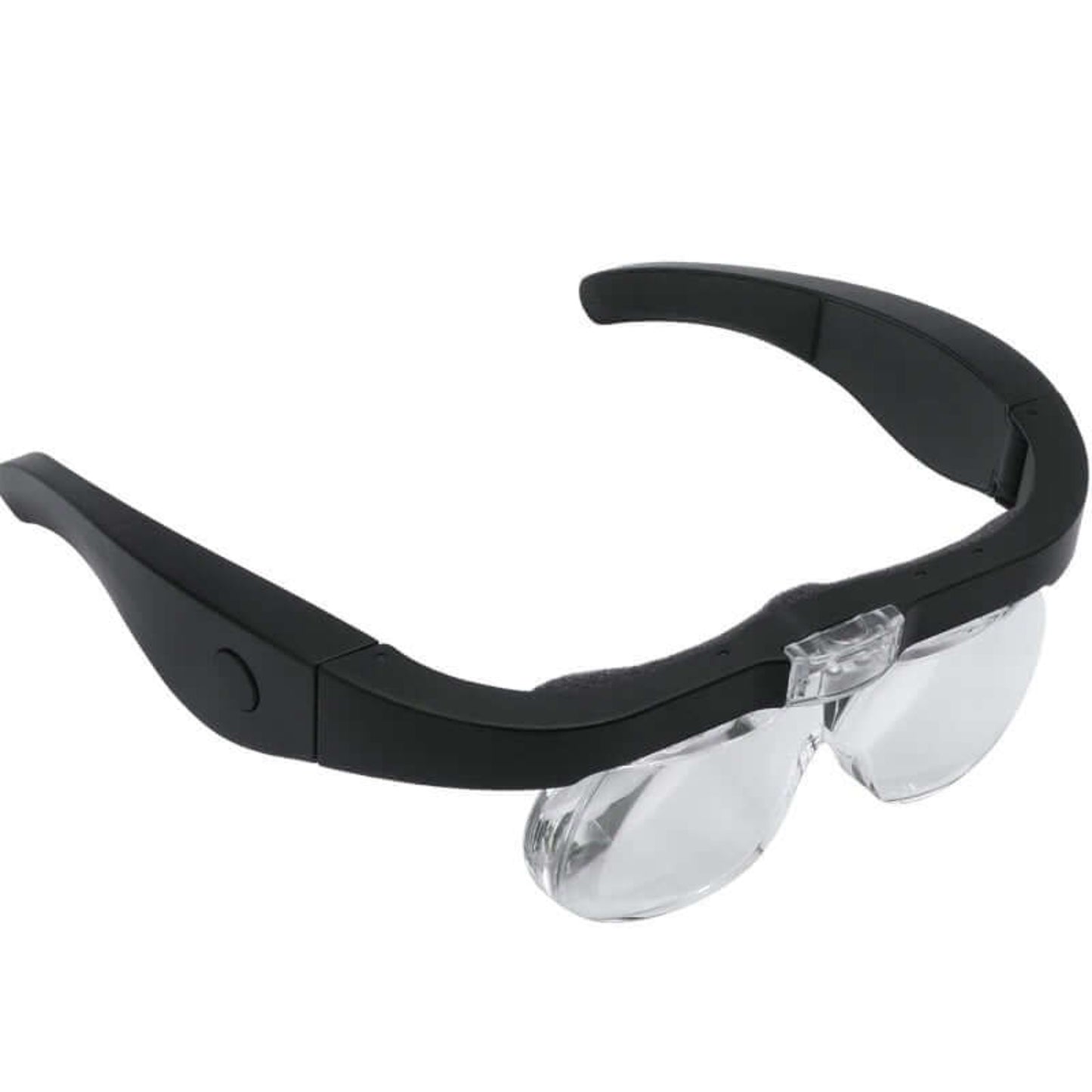 LED rechargeable magnifying glasses with interchangeable lenses for jeweler and watchmaker use.