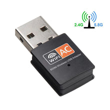 Load image into Gallery viewer, USB WiFi Adapter 600Mbps 2.4GHz 5GHz
