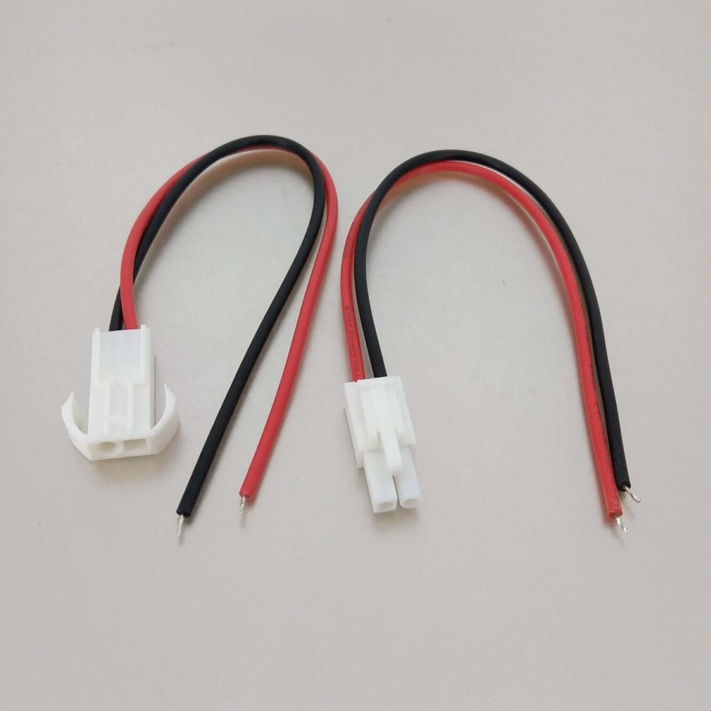 Tamiya plug battery male female connector adapter lead with 18CM wire, package of 2 pieces, 22AWG cable.