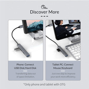 ORICO Type-c USB Hubs + 讀卡器 