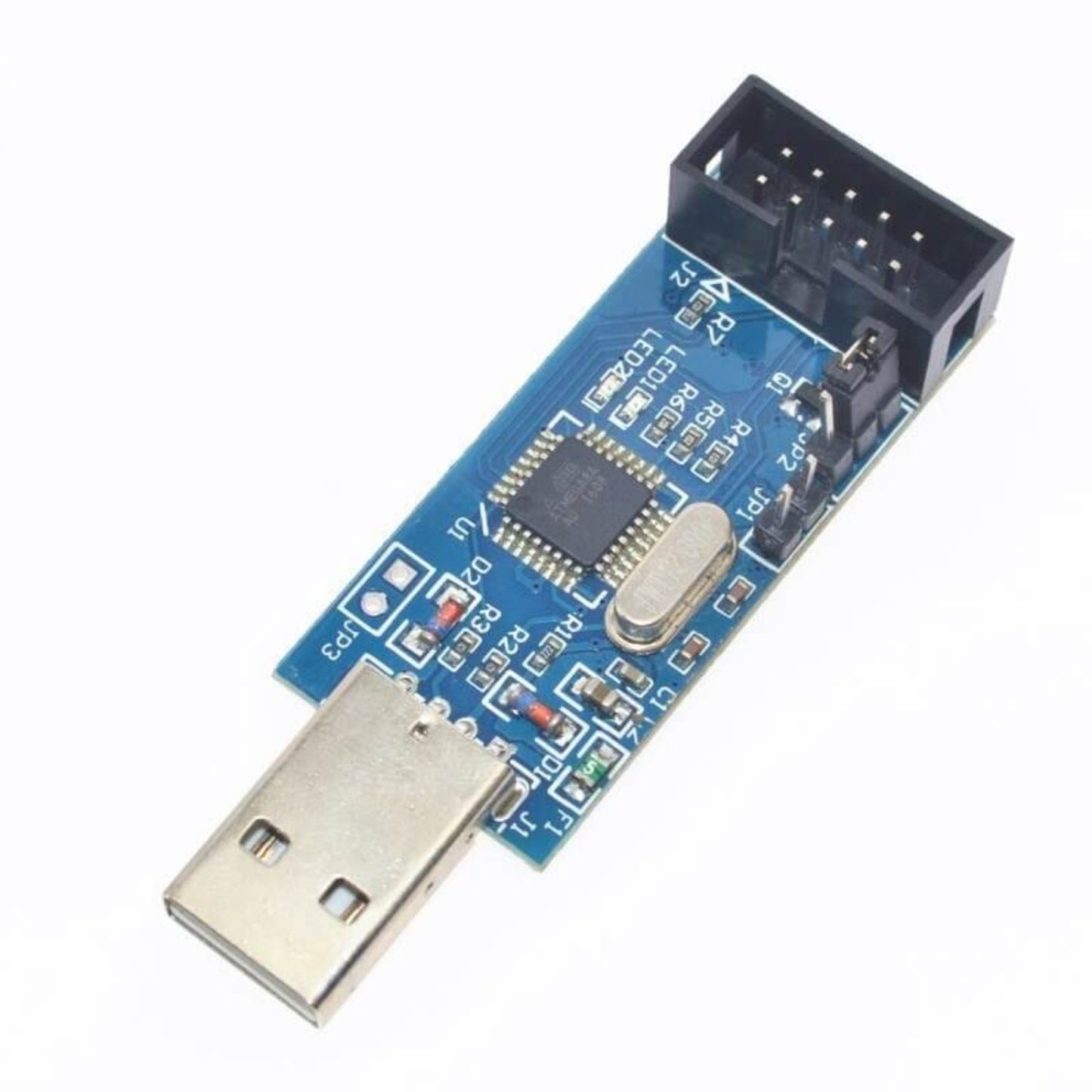 USBASP AVR ISP programmer USB ISP downloader board with 10-pin IDC header
