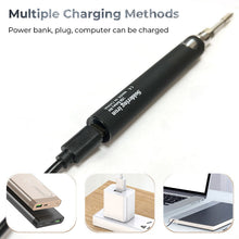 Load image into Gallery viewer, USB Charging Wireless Soldering Iron - White
