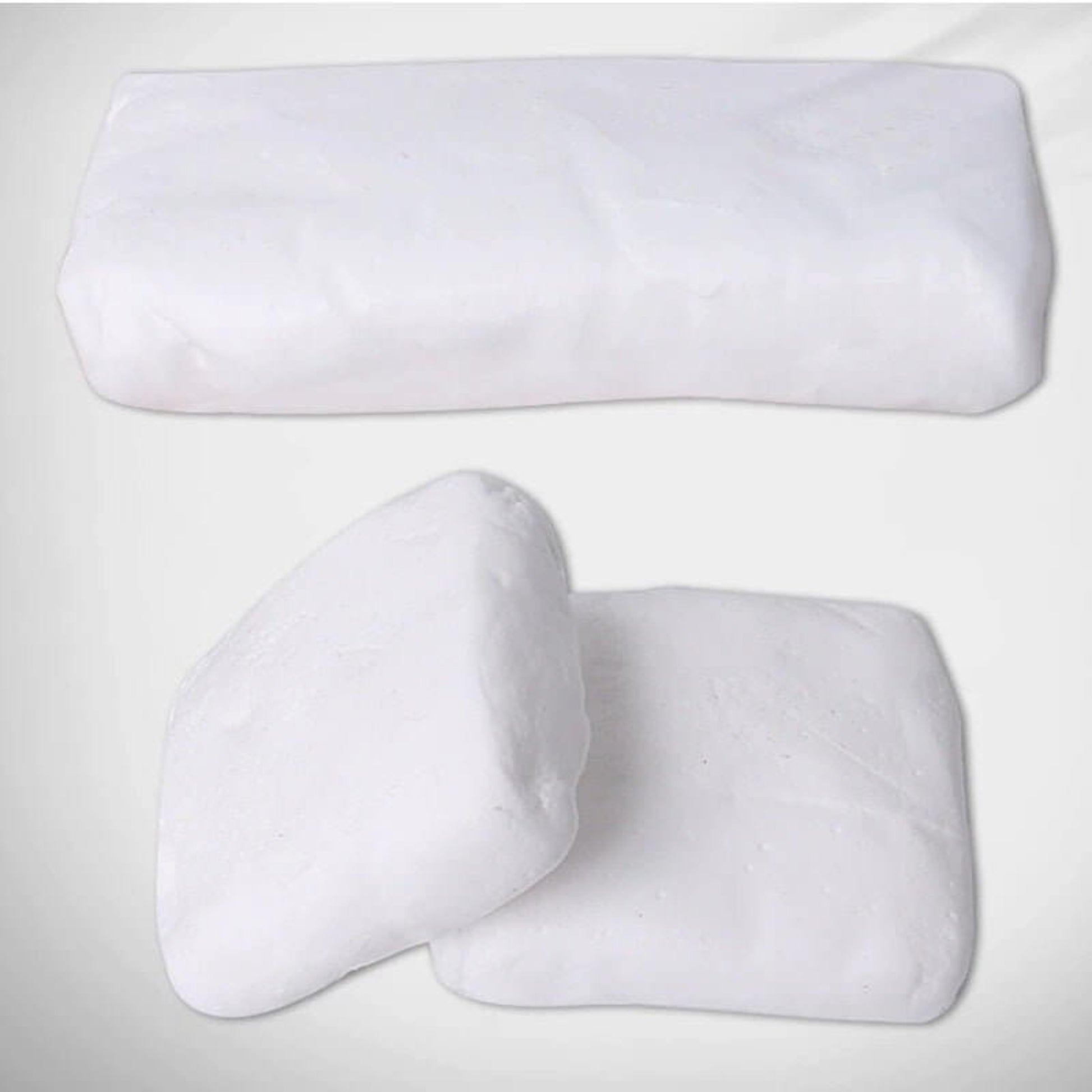 White plasticine sewer pipe sealing clay for household mending and sealing air-conditioning gaps.