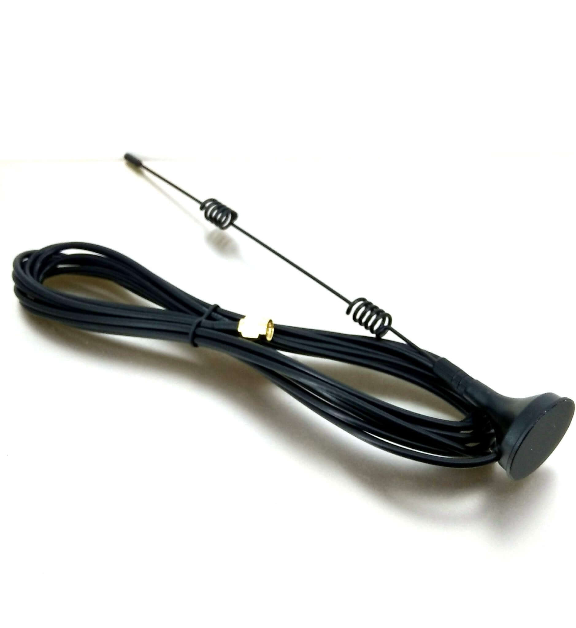 9dBi dual band WiFi antenna with magnetic base and SMA male connector for improved wireless connectivity.