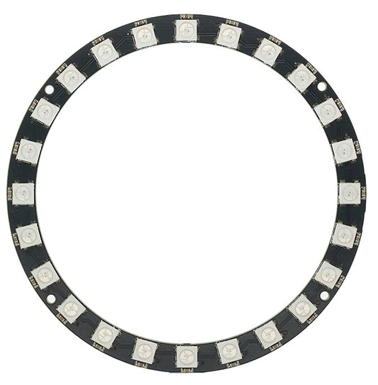 24 LED WS2812 5050 RGB LED Ring Lamp for Arduino